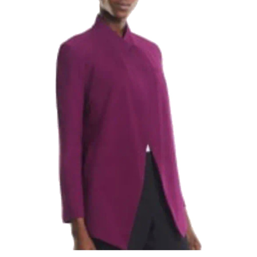 MM Lafleur Deep Plum Oliver Blazer Medium